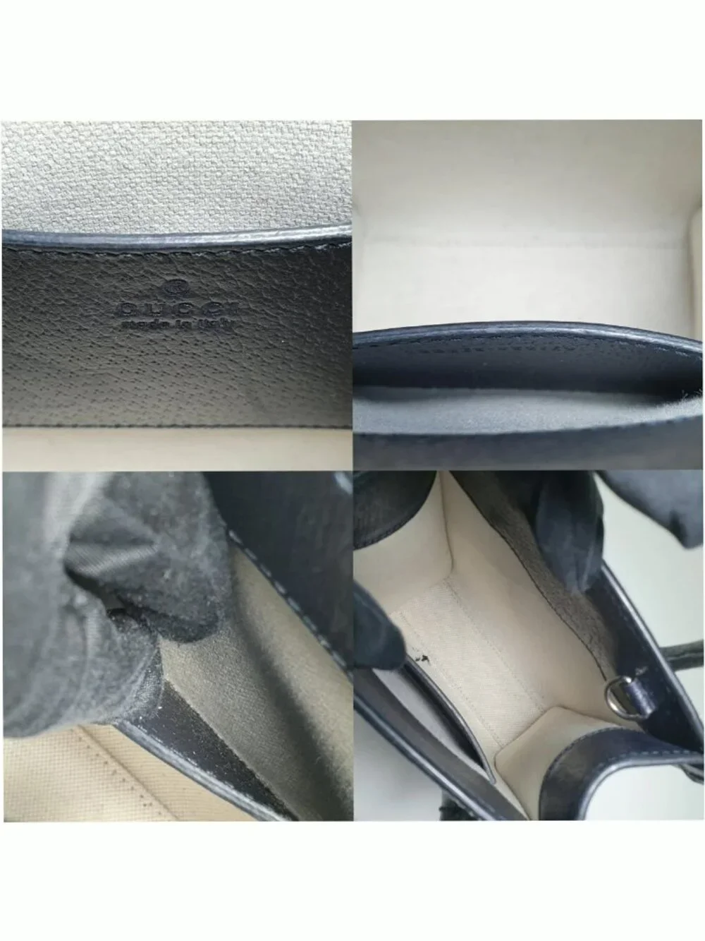 Authentic Gucci GG Supreme Mini Tote Bag Monogram Crossbody - Picture 10 of 11